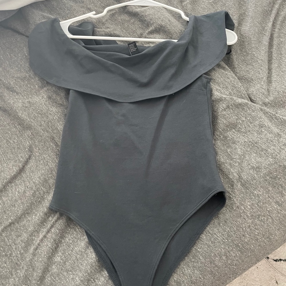 off the shoulder bodysuit